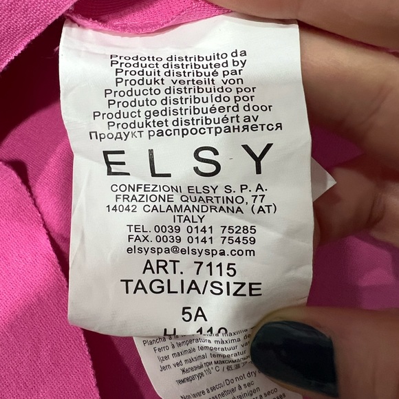 Pink ruffle dress for your sweet Valentine 💘 well made Italian brand & style - Picture 4 of 6